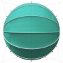 Cúpula para piscina Manual Verde 430 x 430 x 210 cm en Cubiertas de piscina | Comprar online en Foru.es