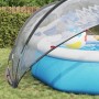 Cúpula para piscina Manual Transparente 430 x 430 x 210 cm PVC en Cubiertas de piscina | Comprar online en Foru.es