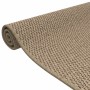 Alfombra de pasillo con aspecto de sisal color arena 50x100 cm de vidaXL, Alfombras - Ref: Foro24-355784, Precio: 28,47 €, De...