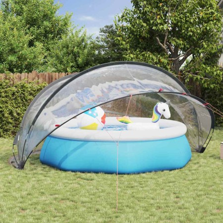 Cúpula para piscina Manual Transparente 472 x 460 x 229 cm PVC en Cubiertas de piscina | Comprar online en Foru.es