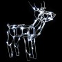 Renos de Navidad de luces 229 LEDs 3 piezas de vidaXL, Luces de Navidad - Ref: Foro24-51011, Precio: 90,21 €, Descuento: %