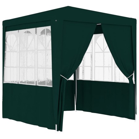 Carpa profesional fiestas con paredes verde 90 g/m² 2,5x2,5 m de vidaXL, Carpas y cenadores - Ref: Foro24-48534, Precio: 79,1...