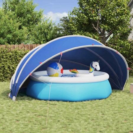 Cúpula para piscina Manual Azul 500 x 500 x 236 cm en Cubiertas de piscina | Comprar online en Foru.es
