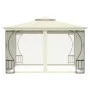 Cenador con redes color crema 300x300x265 cm de vidaXL, Carpas y cenadores - Ref: Foro24-48595, Precio: 355,01 €, Descuento: %