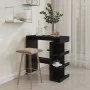 Black plywood storage shelf bar table 100x50x101.5 cm by vidaXL, Kitchen and dining tables - Ref: Foro24-809450, Price: 86,48...