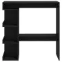 Black plywood storage shelf bar table 100x50x101.5 cm by vidaXL, Kitchen and dining tables - Ref: Foro24-809450, Price: 86,48...