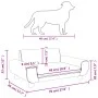 Cama para perros de terciopelo negra 70x45x33 cm de vidaXL, Camas para perros - Ref: Foro24-171992, Precio: 78,05 €, Descuent...