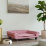 Cama para perros de terciopelo rosa 70x48x22 cm de vidaXL, Camas para perros - Ref: Foro24-172015, Precio: 72,55 €, Descuento: %