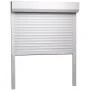 Persiana de aluminio blanca 140x150 cm de vidaXL, Contraventanas - Ref: Foro24-144974, Precio: 249,79 €, Descuento: %