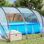 Tienda de piscina tipo cúpula Transparente 538 x 440 x 204 cm en Cubiertas de piscina | Comprar online en Foru.es
