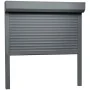 Anthrazitgraues Aluminiumrollo 100x100 cm von vidaXL, Fensterläden - Ref: Foro24-144978, Preis: 193,03 €, Rabatt: %