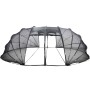 Tienda de piscina tipo cúpula Transparente 538 x 440 x 204 cm en Cubiertas de piscina | Comprar online en Foru.es