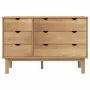 OTTA chest of drawers solid pine wood 111x43x73.5 cm by vidaXL, Drawers - Ref: Foro24-348585, Price: 194,14 €, Discount: %