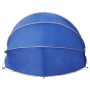 Tienda de piscina tipo cúpula Azul 640 x 432 x 205 cm en Cubiertas de piscina | Comprar online en Foru.es