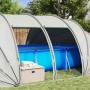 Tienda de piscina tipo cúpula Gris 640 x 432 x 205 cm en Cubiertas de piscina | Comprar online en Foru.es