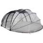 Tienda de piscina tipo cúpula Transparente 640 x 432 x 205 cm en Cubiertas de piscina | Comprar online en Foru.es