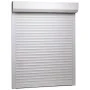 Persiana de aluminio blanca 100x130 cm de vidaXL, Contraventanas - Ref: Foro24-144968, Precio: 214,74 €, Descuento: %