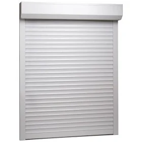Weißes Aluminiumrollo 120x150 cm von vidaXL, Fensterläden - Ref: Foro24-144972, Preis: 248,93 €, Rabatt: %