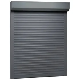 Persiana de aluminio gris antracita 130x140 cm de vidaXL, Contraventanas - Ref: Foro24-144985, Precio: 239,57 €, Descuento: %