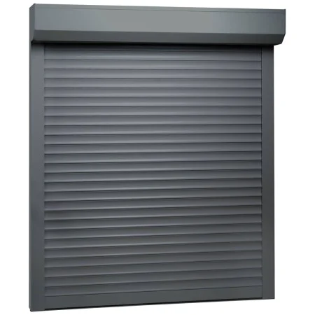 Persiana de aluminio gris antracita 80x100 cm de vidaXL, Contraventanas - Ref: Foro24-144977, Precio: 162,72 €, Descuento: %