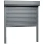 Anthrazitgraues Aluminiumrollo 80x100 cm von vidaXL, Fensterläden - Ref: Foro24-144977, Preis: 162,72 €, Rabatt: %