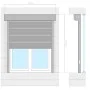 Persiana de aluminio gris antracita 80x100 cm de vidaXL, Contraventanas - Ref: Foro24-144977, Precio: 162,72 €, Descuento: %