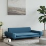 Cama para perros de terciopelo azul 100x54x33 cm de vidaXL, Camas para perros - Ref: Foro24-171981, Precio: 105,49 €, Descuen...