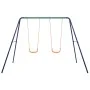 Juego de columpios con 2 asientos de vidaXL, Columpios y estructuras de juegos - Ref: Foro24-92318, Precio: 125,86 €, Descuen...