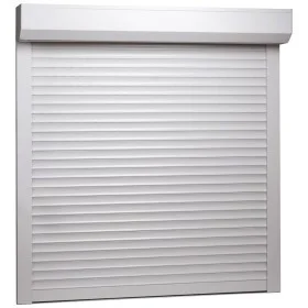 Persiana de aluminio blanca 100x100 cm de vidaXL, Contraventanas - Ref: Foro24-144966, Precio: 172,04 €, Descuento: %