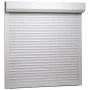 Weißes Aluminiumrollo 100x100 cm von vidaXL, Fensterläden - Ref: Foro24-144966, Preis: 172,04 €, Rabatt: %