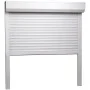 Weißes Aluminiumrollo 100x100 cm von vidaXL, Fensterläden - Ref: Foro24-144966, Preis: 172,04 €, Rabatt: %