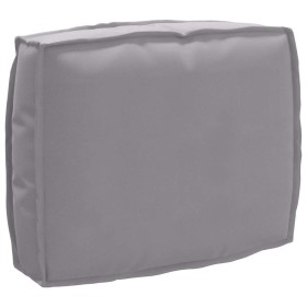 Cojín Gris 50 x 40 x 12 cm Tela Oxford en Decoración | Comprar online en Foru.es
