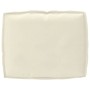 Cojín Crema 50 x 40 x 12 cm Tela Oxford en Decoración | Comprar online en Foru.es