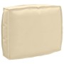 Cojín Beige 50 x 40 x 12 cm Tela Oxford en Decoración | Comprar online en Foru.es