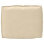 Cojín Beige 50 x 40 x 12 cm Tela Oxford en Decoración | Comprar online en Foru.es