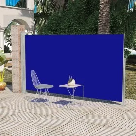 Toldo lateral de jardín o terraza azul 160x300 cm de vidaXL, Sombrillas - Ref: Foro24-41045, Precio: 76,38 €, Descuento: %