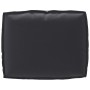 Cojín Negro 50 x 40 x 12 cm Tela Oxford en Decoración | Comprar online en Foru.es