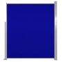Toldo lateral de jardín o terraza azul 160x300 cm de vidaXL, Sombrillas - Ref: Foro24-41045, Precio: 76,38 €, Descuento: %