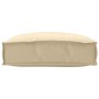 Cojín Beige 50 x 50 x 12 cm Tela Oxford en Decoración | Comprar online en Foru.es