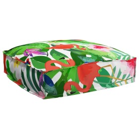 Cojín Floral Multicolor 50 x 50 x 12 cm Tela Oxford en Decoración | Comprar online en Foru.es
