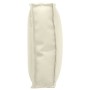 Cojín Crema 60 x 40 x 12 cm Tela Oxford en Decoración | Comprar online en Foru.es