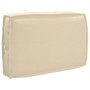 Cojín Beige 60 x 40 x 12 cm Tela Oxford en Decoración | Comprar online en Foru.es