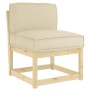 Cojín Beige 60 x 40 x 12 cm Tela Oxford en Decoración | Comprar online en Foru.es