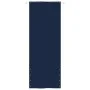 Toldo para balcón de tela oxford azul 80x240 cm de vidaXL, Sombrillas - Ref: Foro24-148533, Precio: 25,87 €, Descuento: %