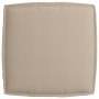 Cojín Taupé 60 x 60 x 12 cm Tela Oxford en Decoración | Comprar online en Foru.es