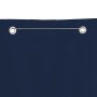 Toldo para balcón de tela oxford azul 100x240 cm de vidaXL, Sombrillas - Ref: Foro24-148534, Precio: 28,10 €, Descuento: %