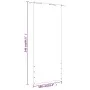 Toldo para balcón de tela oxford azul 100x240 cm de vidaXL, Sombrillas - Ref: Foro24-148534, Precio: 33,20 €, Descuento: %