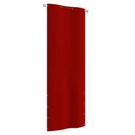 Toldo para balcón de tela oxford rojo 80x240 cm de vidaXL, Sombrillas - Ref: Foro24-148543, Precio: 27,91 €, Descuento: %