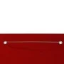 Toldo para balcón de tela oxford rojo 80x240 cm de vidaXL, Sombrillas - Ref: Foro24-148543, Precio: 27,91 €, Descuento: %