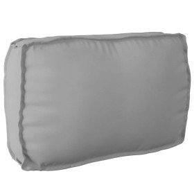 Cojín Gris 70 x 40 x 12 cm Tela Oxford en Decoración | Comprar online en Foru.es